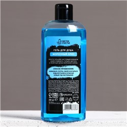 Гель для душа «Классному мужику», 250 мл, аромат морозного бриза, 18+, Чистое счастье