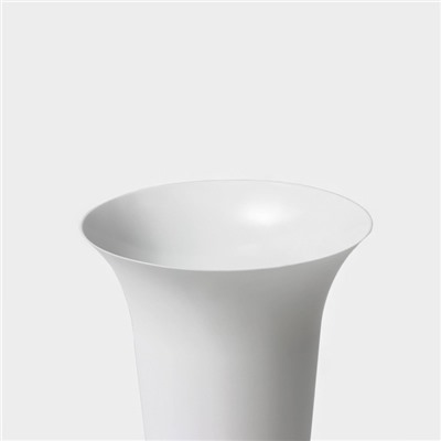 Ваза для цветов под срезку Альтернатива, 3 л, пластиковая, белая