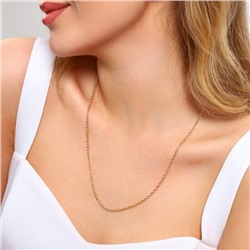 Цепочка на шею ювелирная бижутерия Итальянское золото (покрытие желтое 14к), арт.213.993