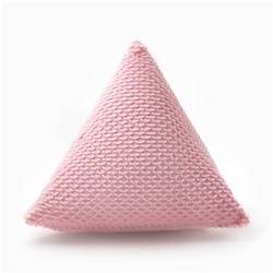 Подушка декоративная «Этель. Треугольник», d=40 см, розовая