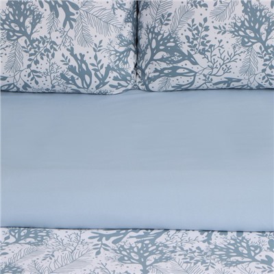 Постельное бельё евро LoveLife Winter, жатка