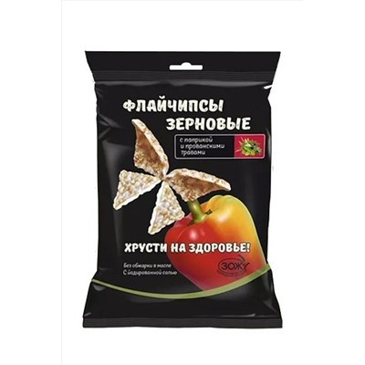 Флайчипсы зерновые с прованскими травами 40г ЭКОПРОДУКТЫ, 1194113