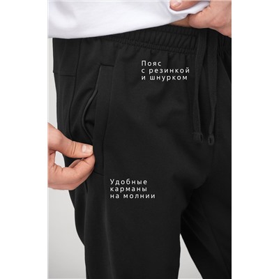 Мужские брюки из футера двухнитки Happyfox