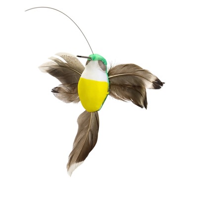 Штекер летающий «Птичка», на солнечной батарее, МИКС