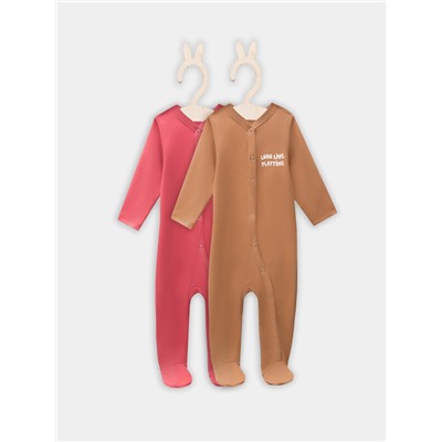 КОМБИНЕЗОН НАТЕЛЬНЫЙ ДЕТСКИЙ (2ШТ.) 14005-2