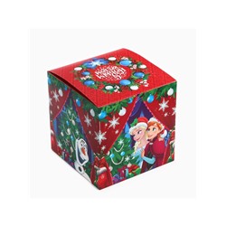 Коробка складная «С Новым годом», 20×20×20 см