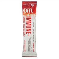 Om Mushrooms, Immune+, Immune & Digestive Health, Superberry, 10 Packets, 0.21 oz (6.1 g) Each