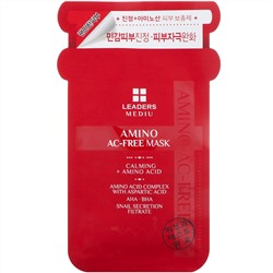 Leaders, Mediu, AC-Free, маска с аминокислотами, 1 шт., 25 мл