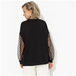 Свитшот дизайнерский, Любимый образ (черная)