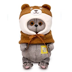 Кот Басик BABY в шапке "Медвежонок"