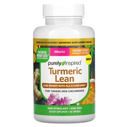 Purely Inspired, Turmeric Lean, куркума, 60 капсул