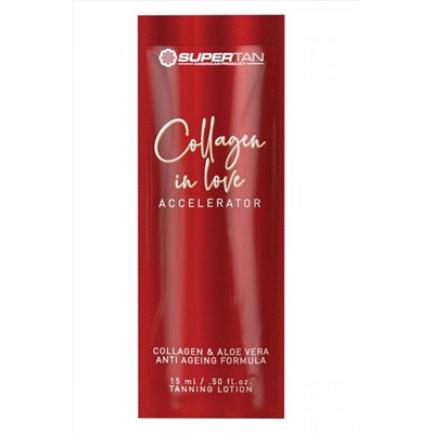 SuperTan Омолаживающий ускоритель загара с коллагеном и маслом гардении / Collagen in love, 15 мл KRISTALLER, 1127157