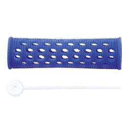 Dewal Бигуди пластиковые для волос RMHR- 4, d 20 мм, 12 шт., синий 2125