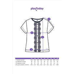Блуза PLAYTODAY, 1124237