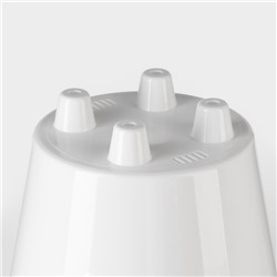 Кашпо для цветов со вставкой Plast-Avenue «Порто», 6 л, пластик, жемчужный