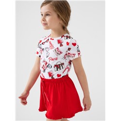 Шорты трикотажные для девочек, 2 шт в комплекте