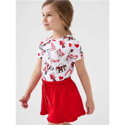 Шорты трикотажные для девочек, 2 шт в комплекте