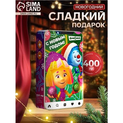Сладкий новогодний подарок «Фиксики!», детский, 400 г