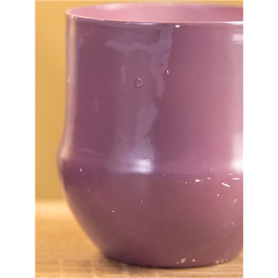 УЦЕНКА Свеча вотивная в металлической баночке, 100 г, лаванда, лимон