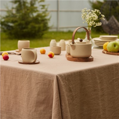 Скатерть SL HOME Coniferous, 220×135 см, лён 100%, 190 г/м²