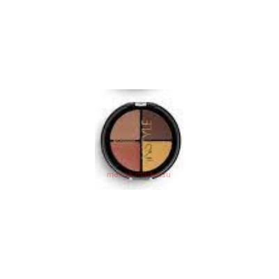 TopFace Тени для век Instyle Quartet Eyeshadow 4 цвета тон 007 (срок до 03.23)