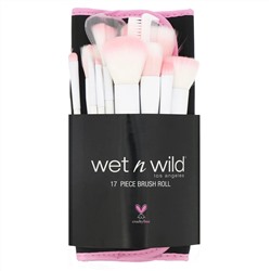 Wet n Wild, Набор из 17 кистей в скручивающемся чехле