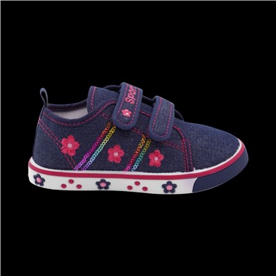 Кеды CV042-2-2 темно синие