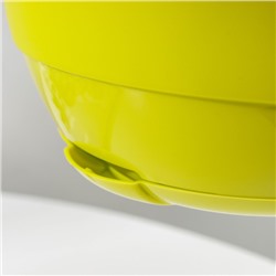 Кашпо для цветов подвесное с прикорневым поливом «Мальва», 4.7 л, цвет фисташковый