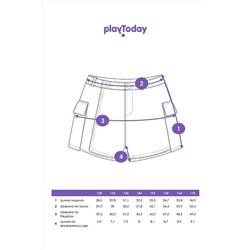 Юбка-шорты PLAYTODAY, 1088763