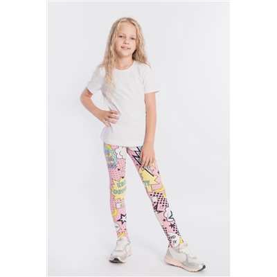 Лосины с лайкрой М21558мк