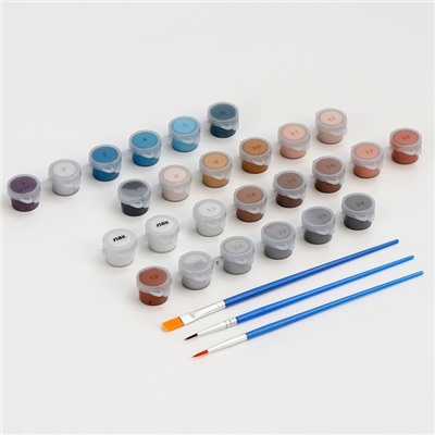 Картина по номерам на холсте с подрамником «Ангел с котом» 40×50 см