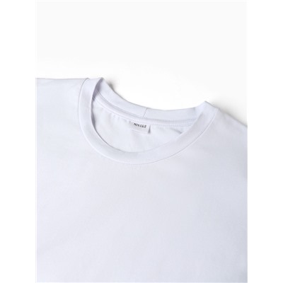 Футболка женская MINAKU: Casual Collection, белая, размер 44