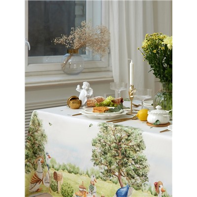 Скатерть Этель Family picnic, 150×110 см ±3 см с ВГМО, 100% хлопок, саржа 190 г/м²