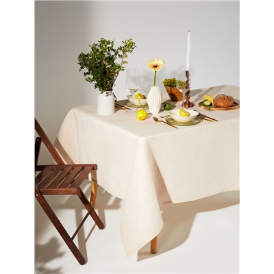 Скатерть Этель Magnifica, 110×140 см, лён 100%, 180 г/м²