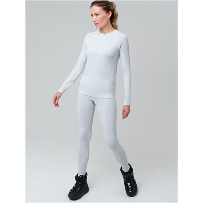 Термокомплект трикот. для женщин: фуфайка (футболка) с длин. рук, брюки