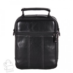 Сумка мужская кожаная 22666Z black Zinimsk