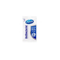 Smile Antibacterial Влажные салфетки 15шт D-Panthenol