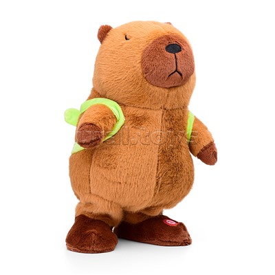 Капибара "Отдых на пляже" (ходит, поёт) в коробке