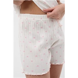 Пижама с шортами МЕРЕЖКА короткий рукав с шортами НАТАЛИ, 1071290