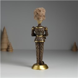 Фигурка полистоун «Солдатик с барабаном», 5×6×19 см