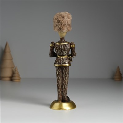 Фигурка полистоун «Солдатик с барабаном», 5×6×19 см