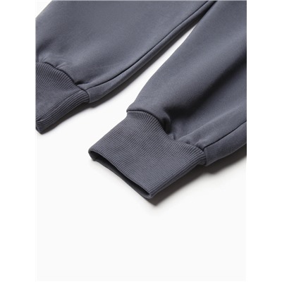 Комплект (фуфайка, брюки) детский НАЧЁС, цвет тёмно-серый, рост 92 см