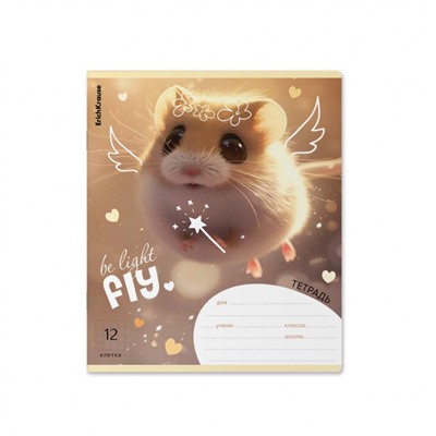 Тетрадь  12л клетка "Пушистик" 63248 ErichKrause