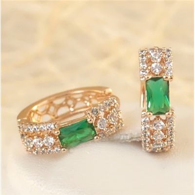 Серьги позолота H01-13773