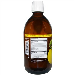 Ascenta, NutraSea, омега-3, пикантный лимонный вкус, 500 мл (16,9 жидких унций)