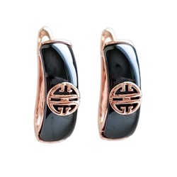 Серьги с керамикой