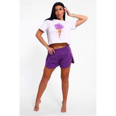 Пижама с шортами Сирень НАТАЛИ, 1103573