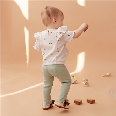 Легинсы «Крошка Я» Olives, рост 62-68 см, оливковые