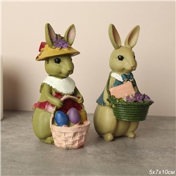 Фигурка Кролик / 1127 /уп 2/360/ для раскрашивания