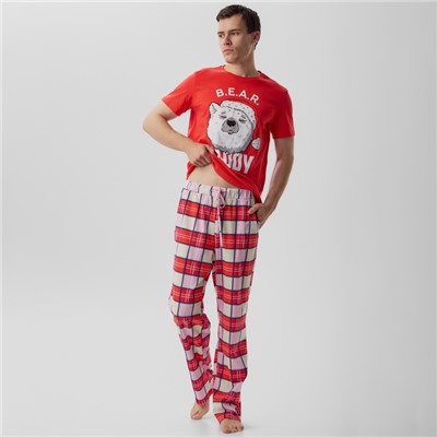 Пижама мужские KAFTAN "Bear" размер 56